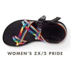 NEW Chaco X National Park Foundation - ZX/2 NPF Pride Sandals Rainbow - 9 W